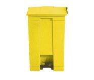 step on bin 87 litre yellow - Click Image to Close