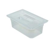 Food Pan Polypropeleyne - 1/2 x 150mm complete with Lid